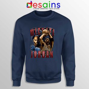 Michael Jordan The Shot Navy Sweatshirt NBA