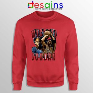 Michael Jordan The Shot Red Sweatshirt NBA