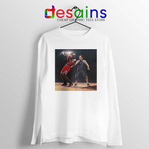 Michael Scott Vs Jordan White Long Sleeve Tee