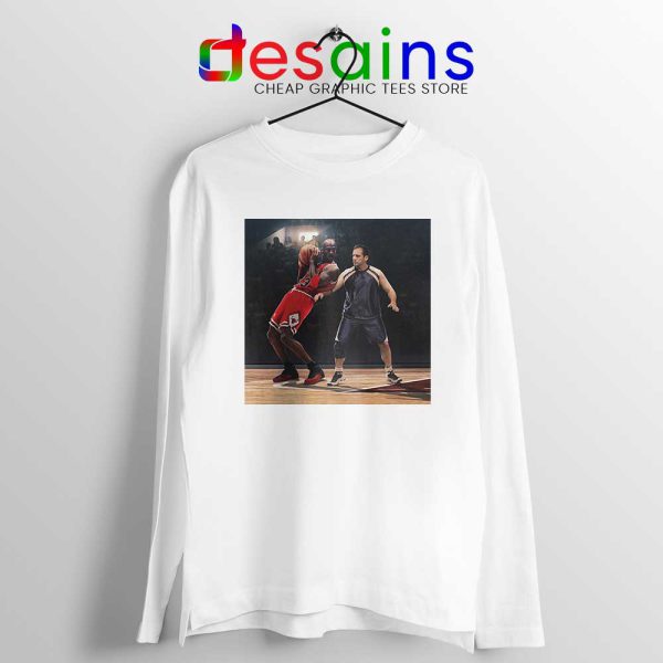 Michael Scott Vs Jordan White Long Sleeve Tee