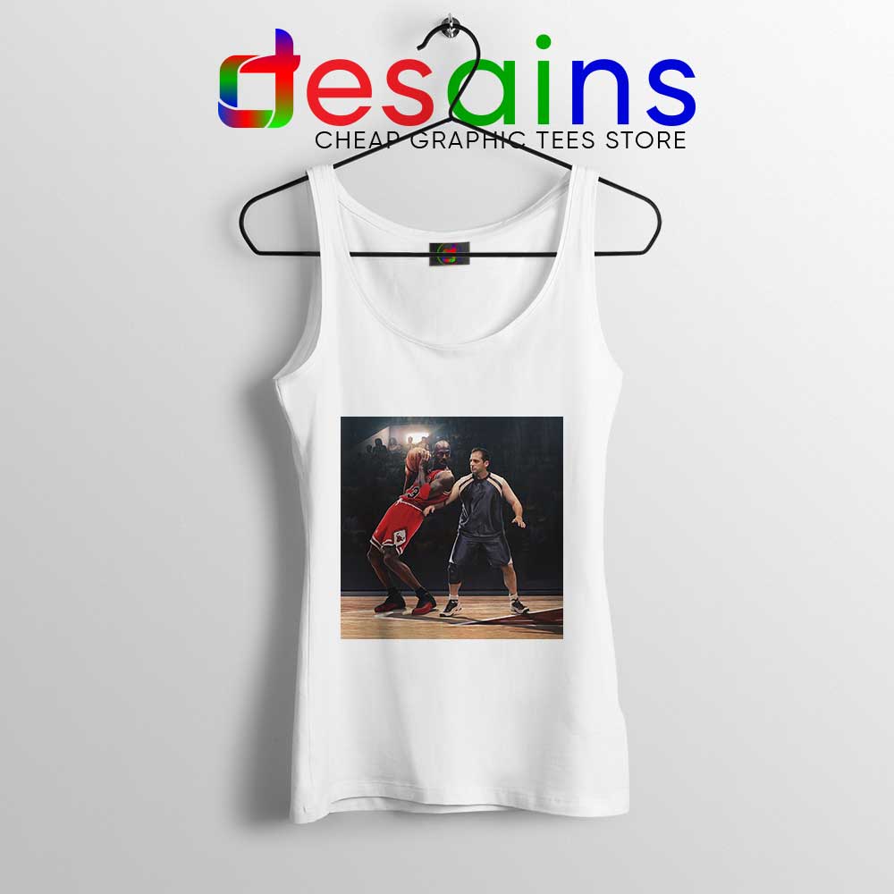 Meme Michael Scott Vs Jordan Tank Top The Office - DESAINS