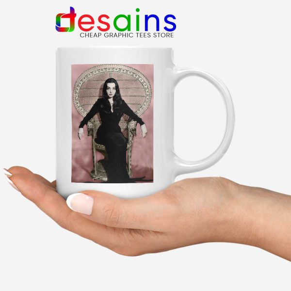 Morticia Addams Chair Mug The Addams Family