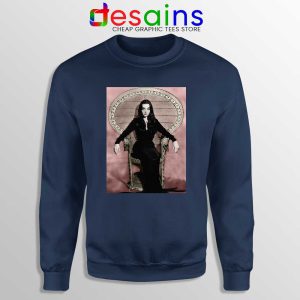 Morticia Addams Chair Navy Sweatshirt The Addams Family