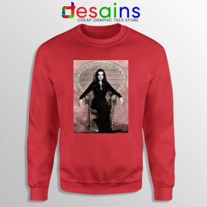 Morticia Addams Chair Red Sweatshirt The Addams Family