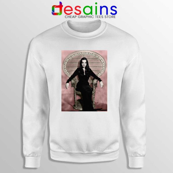 Morticia Addams Chair Sweatshirt The Addams Family