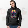 Neo-80s Bounty Grogu Art Hoodie The Mandalorian's Vintage Way