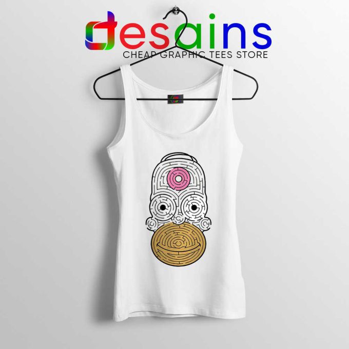 Simpsons Mmm Homer Tank Top Graphic Shop