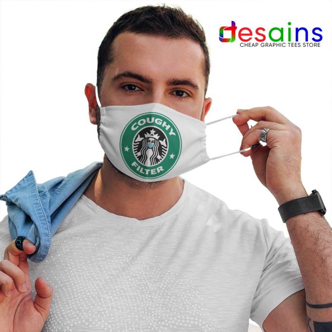Starbucks Parody Mask Cloth Graphic
