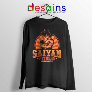 Super Saiyan Workout Long Sleeve Tee Goku Gym