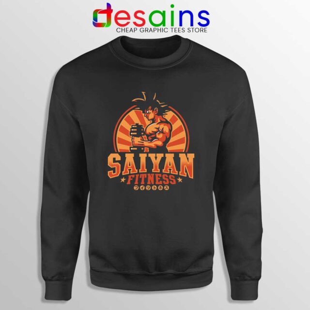 Super Saiyan Workout Sweatshirt Goku Gym