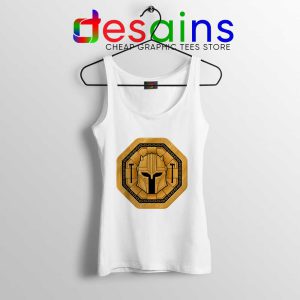 The Armorer Mando White Tank Top Star Wars