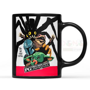 The Passenger Grogu & Mandalorian Mug - PG Rated Spider Parody 11oz