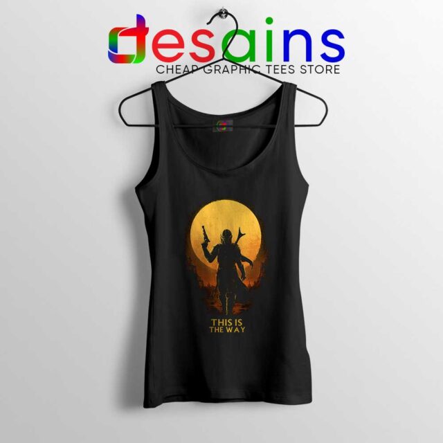 This is The Way Mando Tank Top Mandalorian