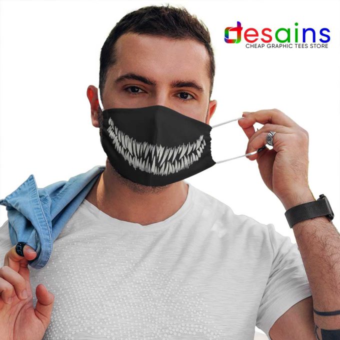Venom Monster Teeth Funny Mask Cloth Marvel Comics