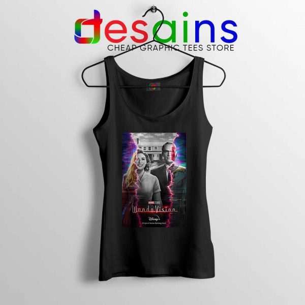 Wandavision Poster Black Tank Top Marvel Merch