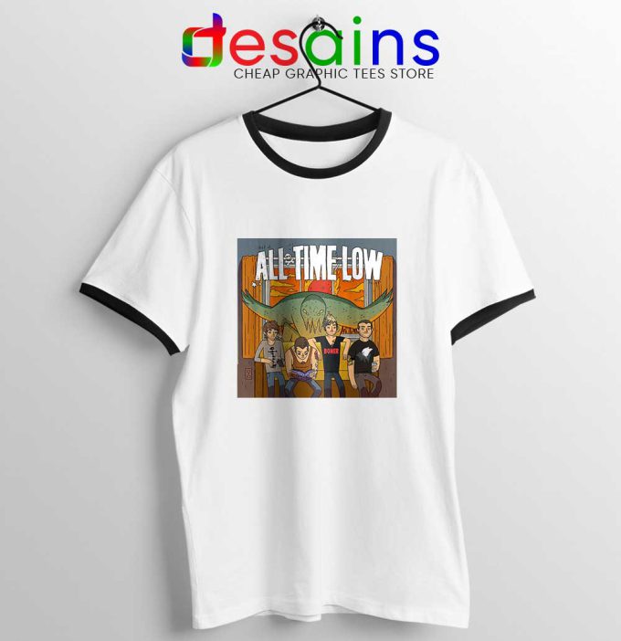 All Time Low Don t Panic Tour Ringer Tee