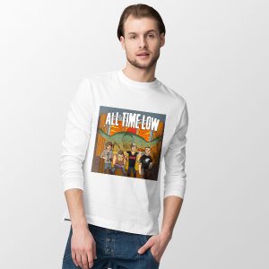 All Time Low Don't Panic Tour Long Sleeve Tee