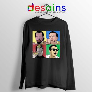 Best Meme Leonardo DiCaprio Black Long Sleeve Tee