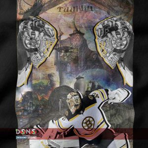 Boston Bruins Rask Tank Top – The B’s Are Back front design