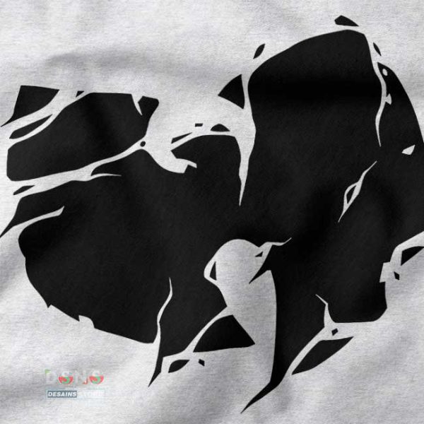 Broken Wu-Tang Clan Logo Long Sleeve Tee – Hip Hop Shirt