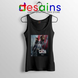 Buy Falcon and Winter Soldier Black Tank Top Disney+ Marvel