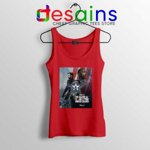 Buy Falcon and Winter Soldier Red Tank Top Disney+ Marvel
