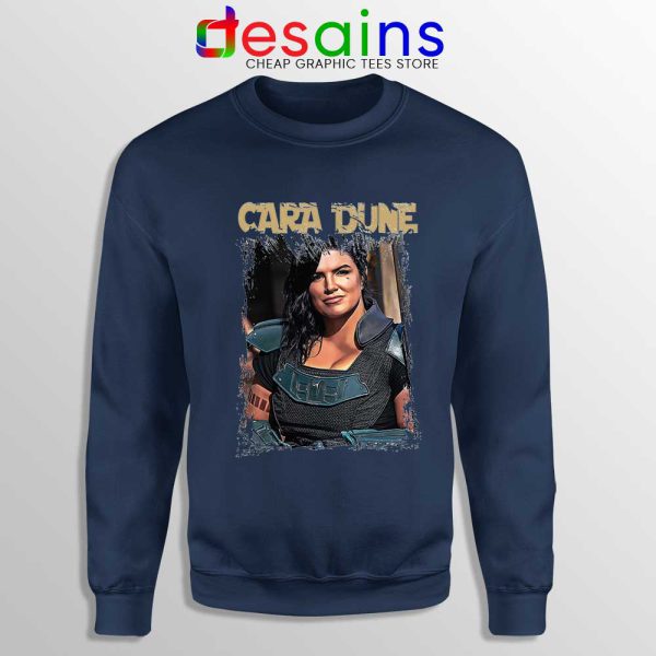 Cara Dune Shock Trooper Navy Sweatshirt Star Wars Mandalorian