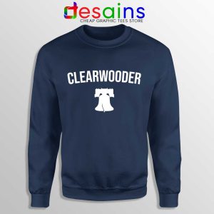 Clearwooder Bryce Harper Phillies Navy Sweatshirt MLB