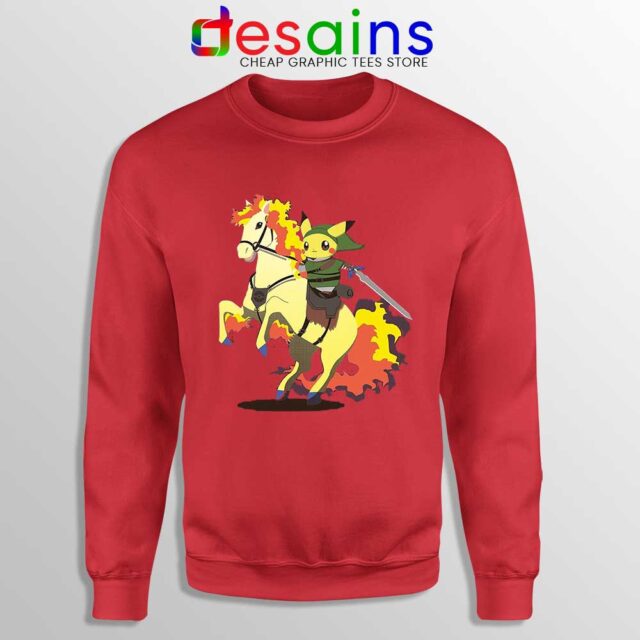 Cute Pikachu Zelda Sweatshirt Pokemon