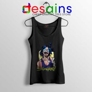 Cyberpunk 2077 Johnny Black Tank Top Samurai