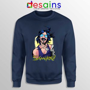 Cyberpunk 2077 Johnny Navy Sweatshirt Samurai