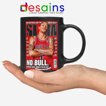Derrick Rose No Bulls Black Mug Slam Magazine Cover