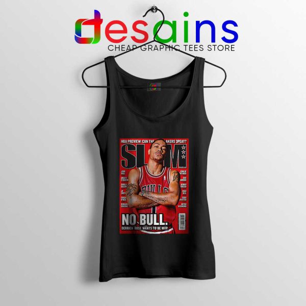 Derrick Rose No Bulls Black Tank Top Slam Magazine