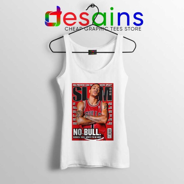 Derrick Rose No Bulls Tank Top Slam Cover