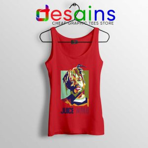 Juice Wrld Cause of Death Red Tank Top RIP Merch