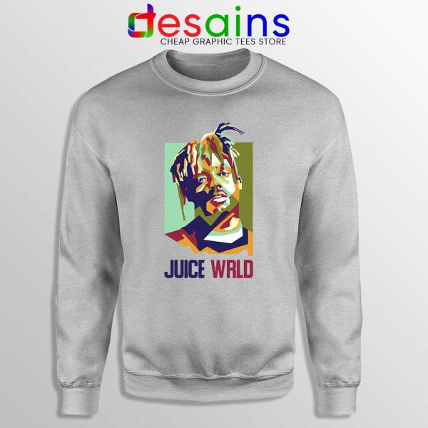 Juice Wrld Cause of Death Sport Grey Sweatshirt RIP Merch