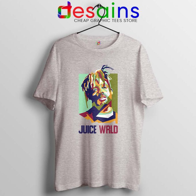 Juice Wrld Cause of Death Sport Grey T Shirt RIP Merch