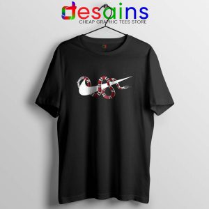 Just DO It Milk Snake Black T Shirt Funny Nike