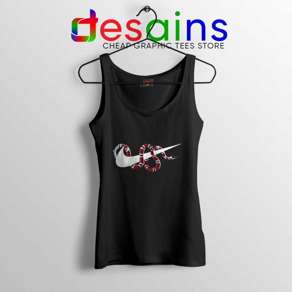 Just DO It Milk Snake Black Tank Top Funny Nike