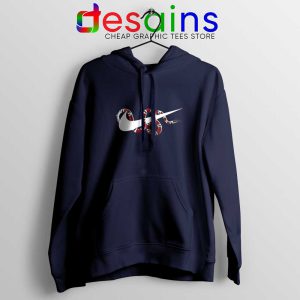 Just DO It Milk Snake Navy Hoodie Funny Nike