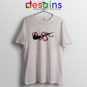 Just DO It Milk Snake Sport Grey T Shirt Funny Nike