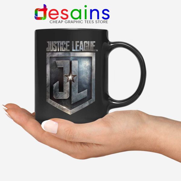 Justice League Logo Snyder Cut Black Mug Zack Snyder's