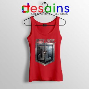 Justice League Logo Snyder Cut Red Tank Top DC Comics