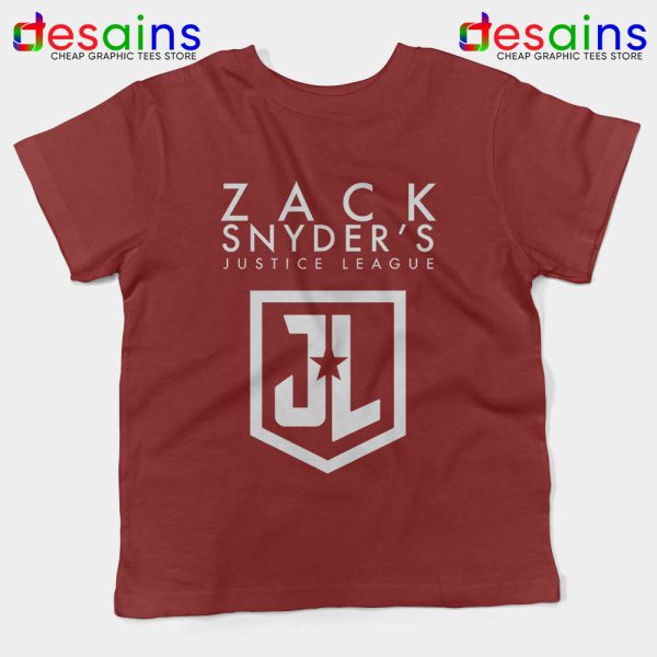 Justice League Zack Snyder Cut Red Kids Tee DC