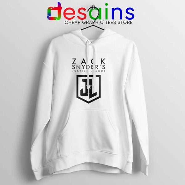 Justice League Zack Snyder Cut White Hoodie DC Comics