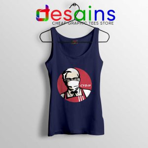 KFC Specials Covid19 Navy Tank Top Funny Corona