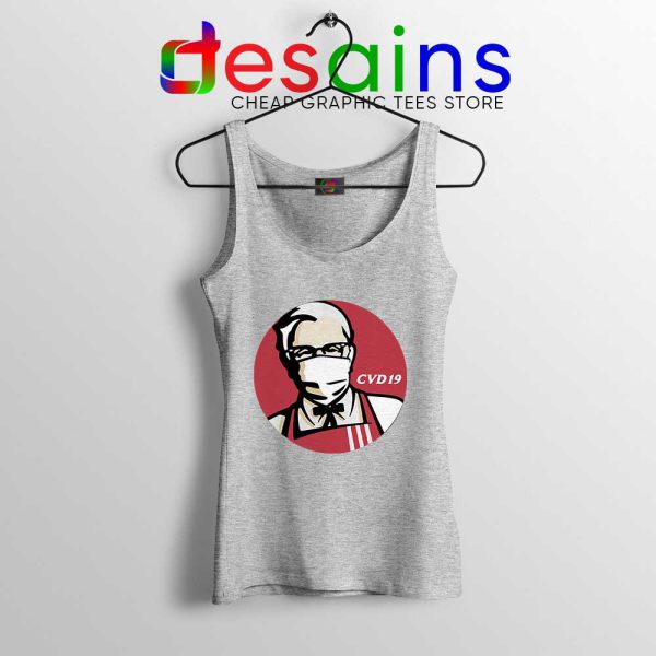 KFC Specials Covid19 Sport Grey Tank Top Funny Corona