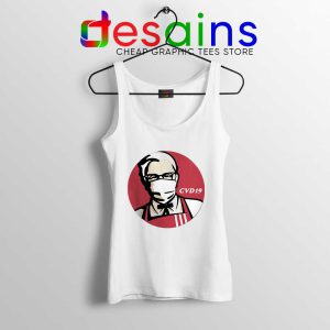 KFC Specials Covid19 White Tank Top Funny Corona