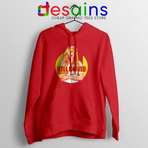 Kill Bill Covid Red Hoodie Coronavirus Vaccine