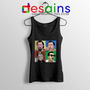 King Memes Leonardo DiCaprio Black Tank Top Funny Celebrity